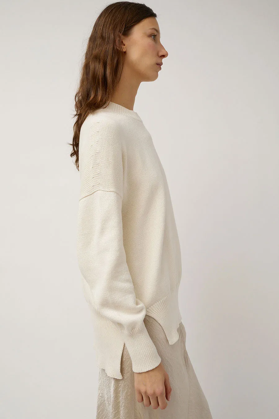 Lauren Manoogian Simple Crewneck in White sold by No. 6 product image thumbnail 4
