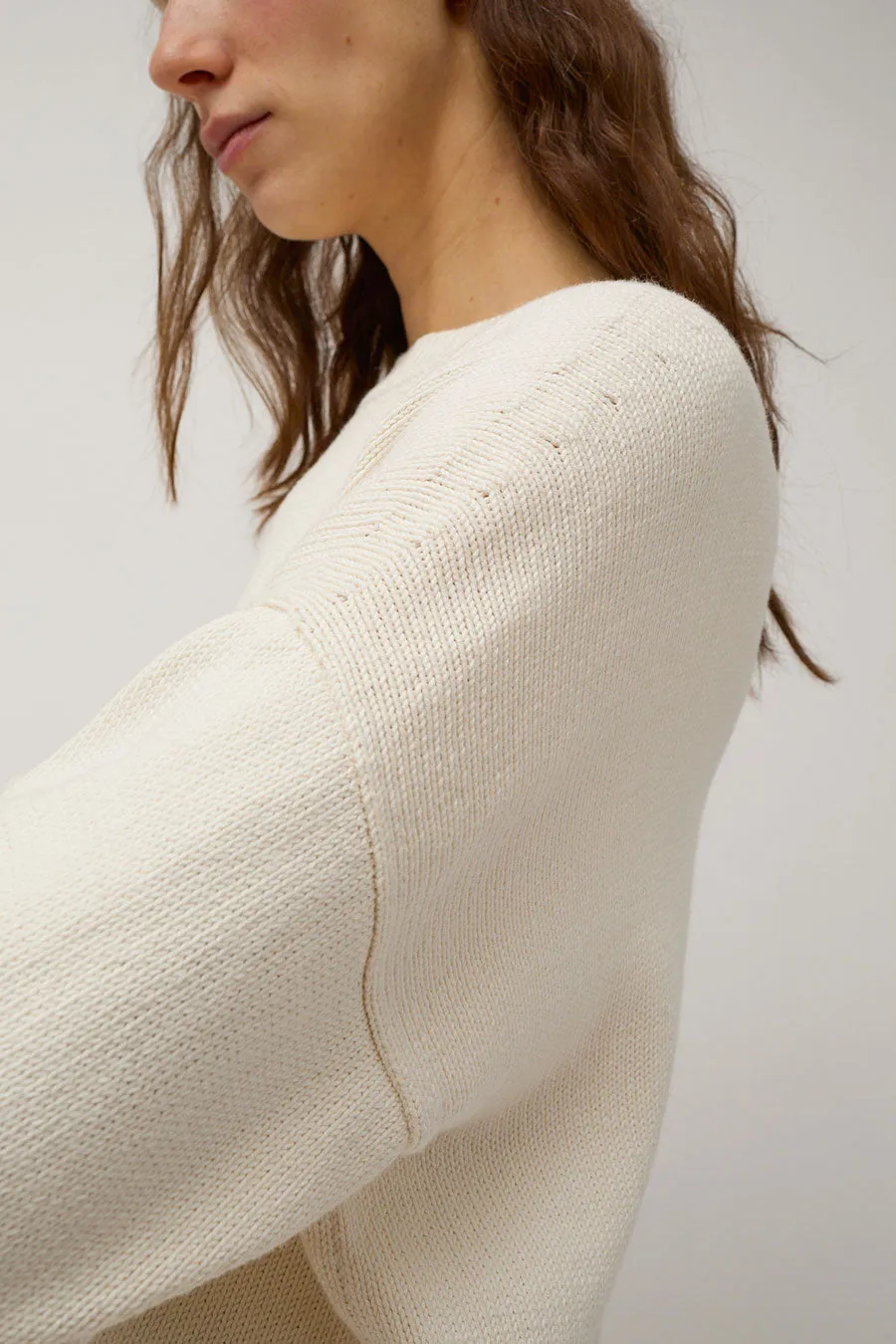 Lauren Manoogian Simple Crewneck in White sold by No. 6 product image thumbnail 2