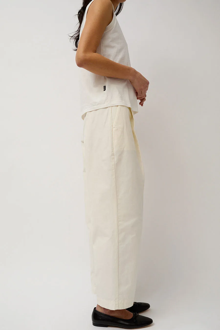 YMC Market Trouser in Ecru sold by No. 6 product image thumbnail 3
