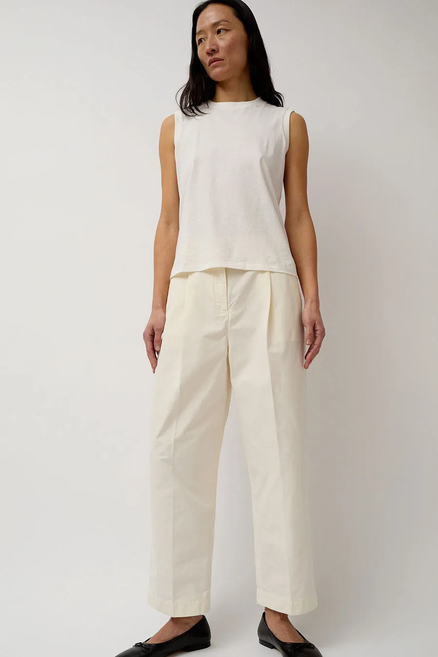 YMC Market Trouser in Ecru sold by No. 6 product image thumbnail 2