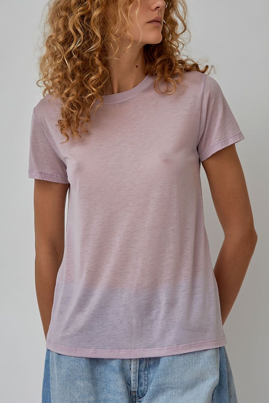Baserange Tee Shirt in Sea Purple sold by No. 6 product image thumbnail 2