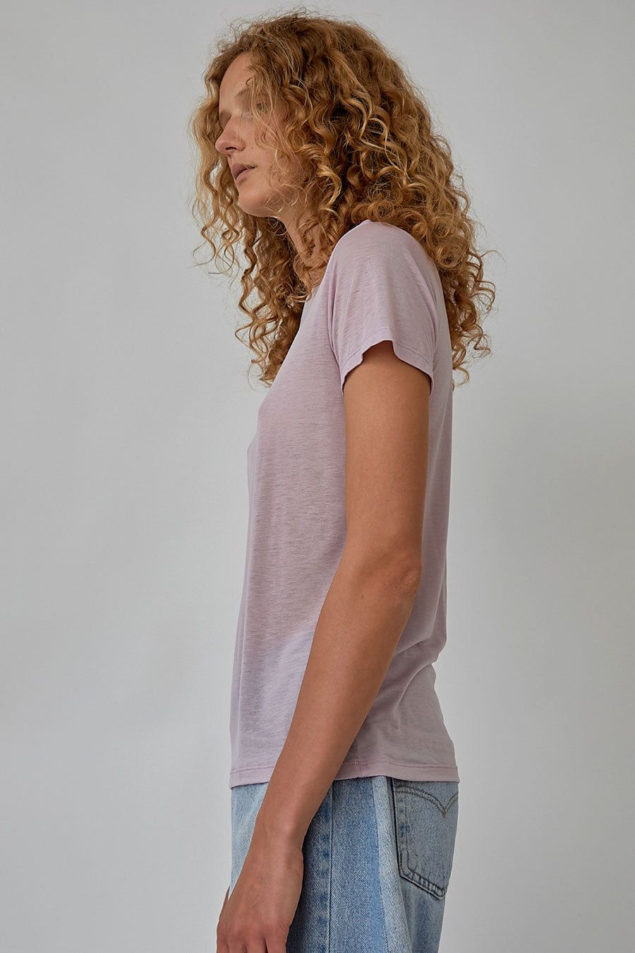 Baserange Tee Shirt in Sea Purple sold by No. 6 product image thumbnail 3