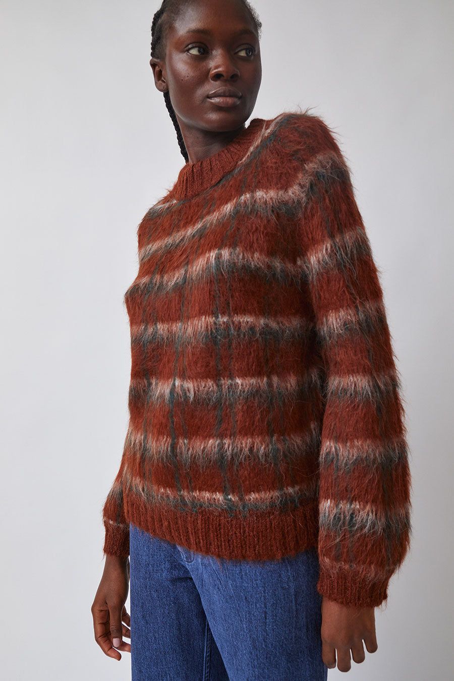 Maria Stanley Ryan Pullover in Plaid sold by No. 6