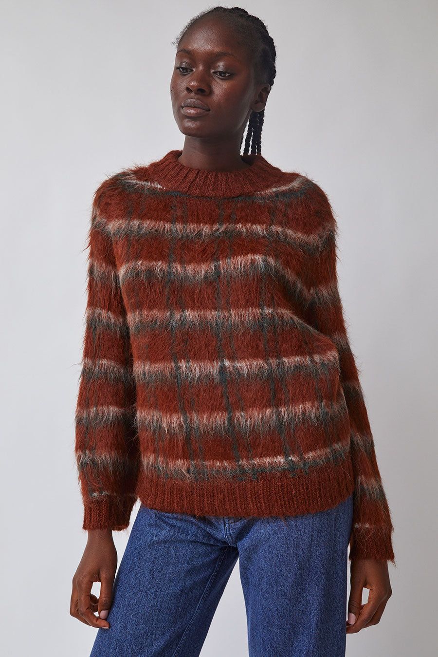 Maria Stanley Ryan Pullover in Plaid sold by No. 6 product image thumbnail 2