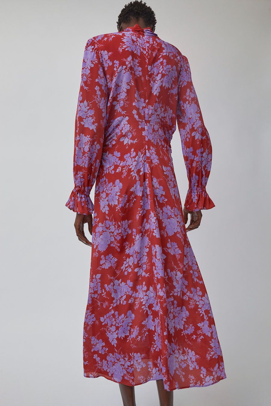 No.6 Wayne Dress in Rouge Parisienne sold by No. 6 product image thumbnail 5