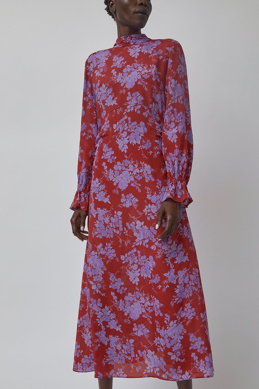 No.6 Wayne Dress in Rouge Parisienne sold by No. 6 product image thumbnail 2