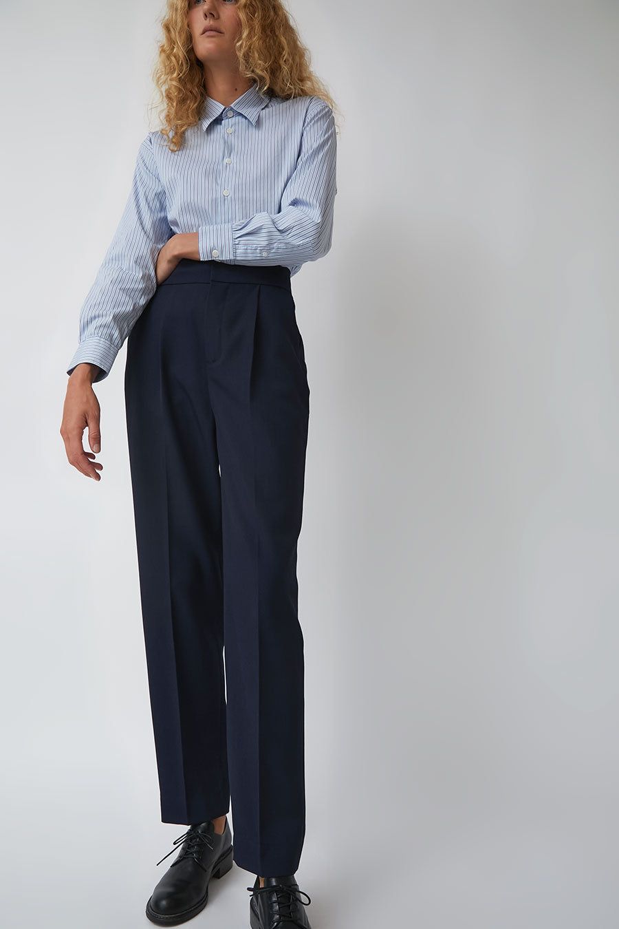 Rodebjer Megan Pants in Dark Navy sold by No. 6 product image thumbnail 2