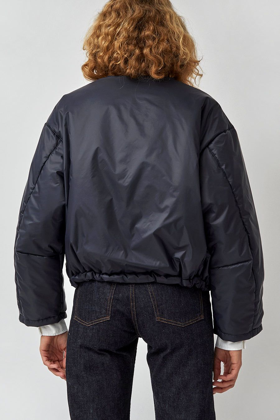 Girls of Dust Nuclear Jacket in Navy Nylon sold by No. 6 product image thumbnail 6