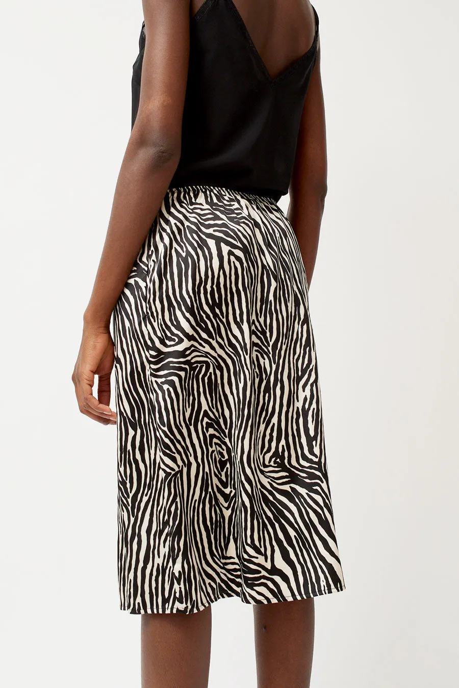 6397 Printed Slip Skirt in Zebra Print sold by No. 6 product image thumbnail 4