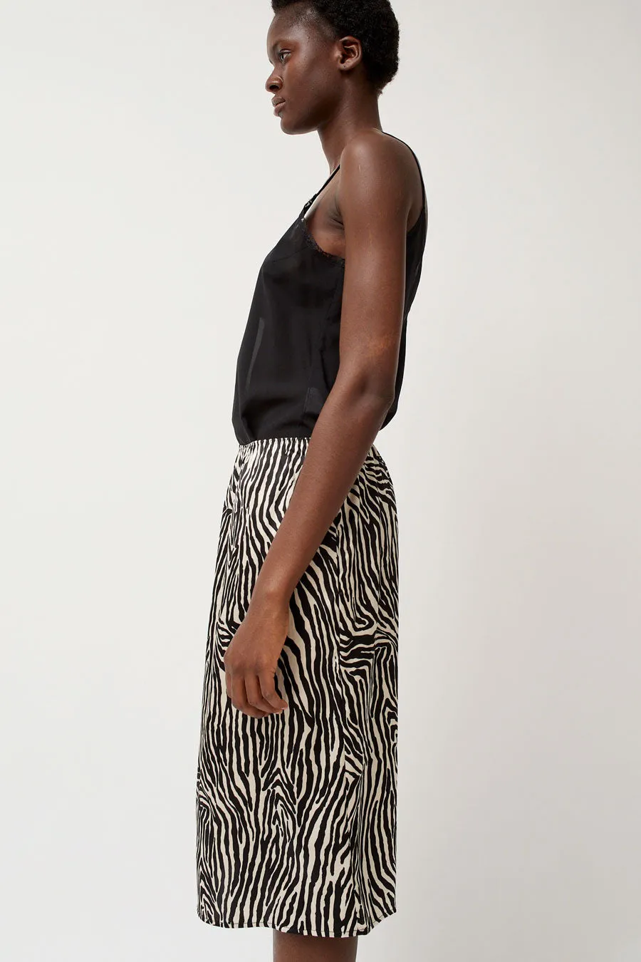 6397 Printed Slip Skirt in Zebra Print sold by No. 6 product image thumbnail 3