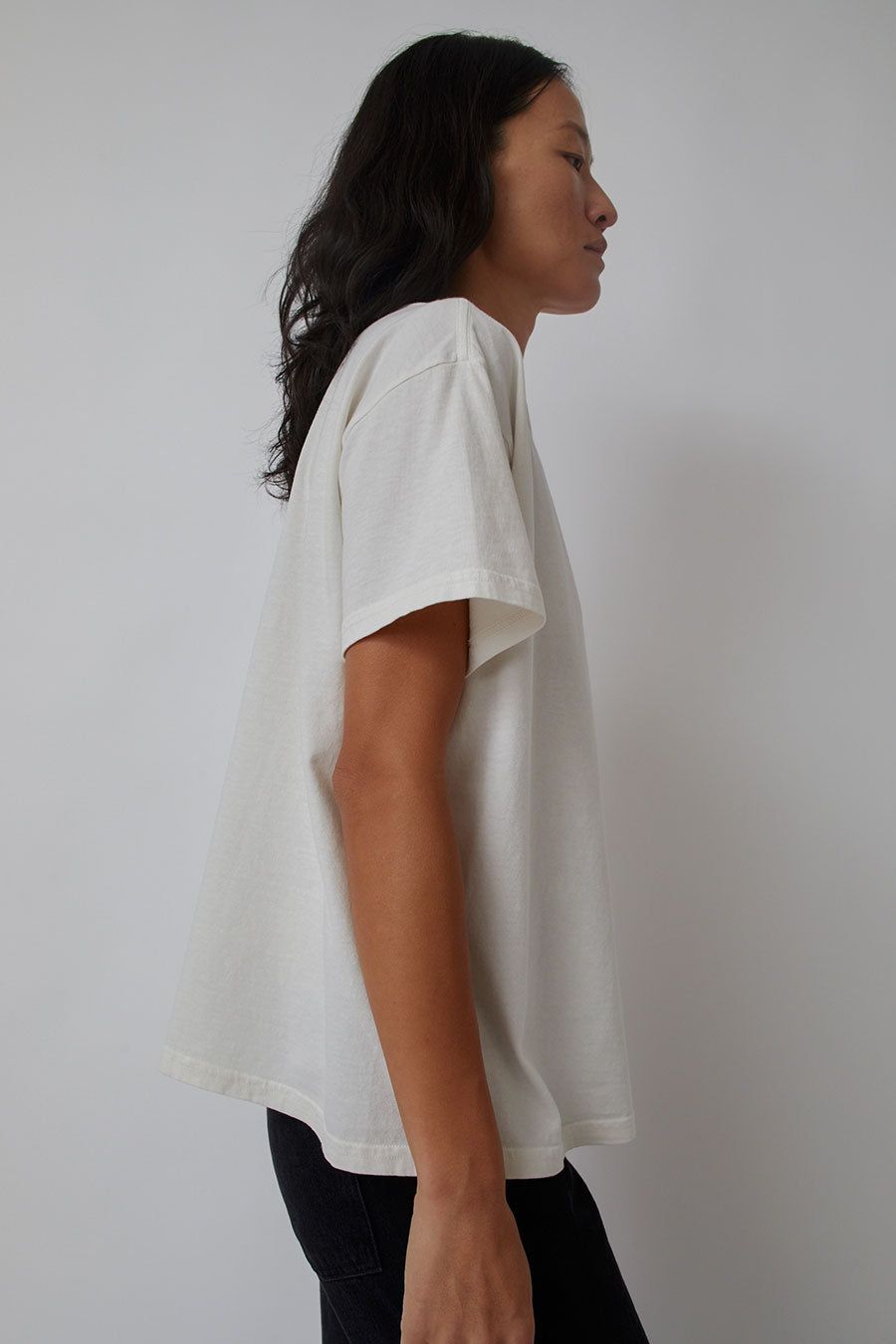 B Sides Short Sleeve T Shirt in Overdye Snow White sold by No. 6 product image thumbnail 4