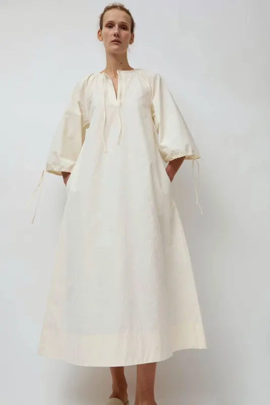 Rodebjer Galaxy Pulp Cotton Dress in Canvas sold by No. 6