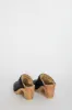 No.6 Dakota Shearling Clog on High Heel in Ink Aviator sold by No. 6