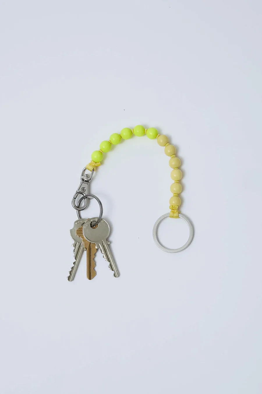 Ina Seifart Perlen Short Keyholder in Pastel Yellow and Neon Yellow Mix sold by No. 6 product image thumbnail 2