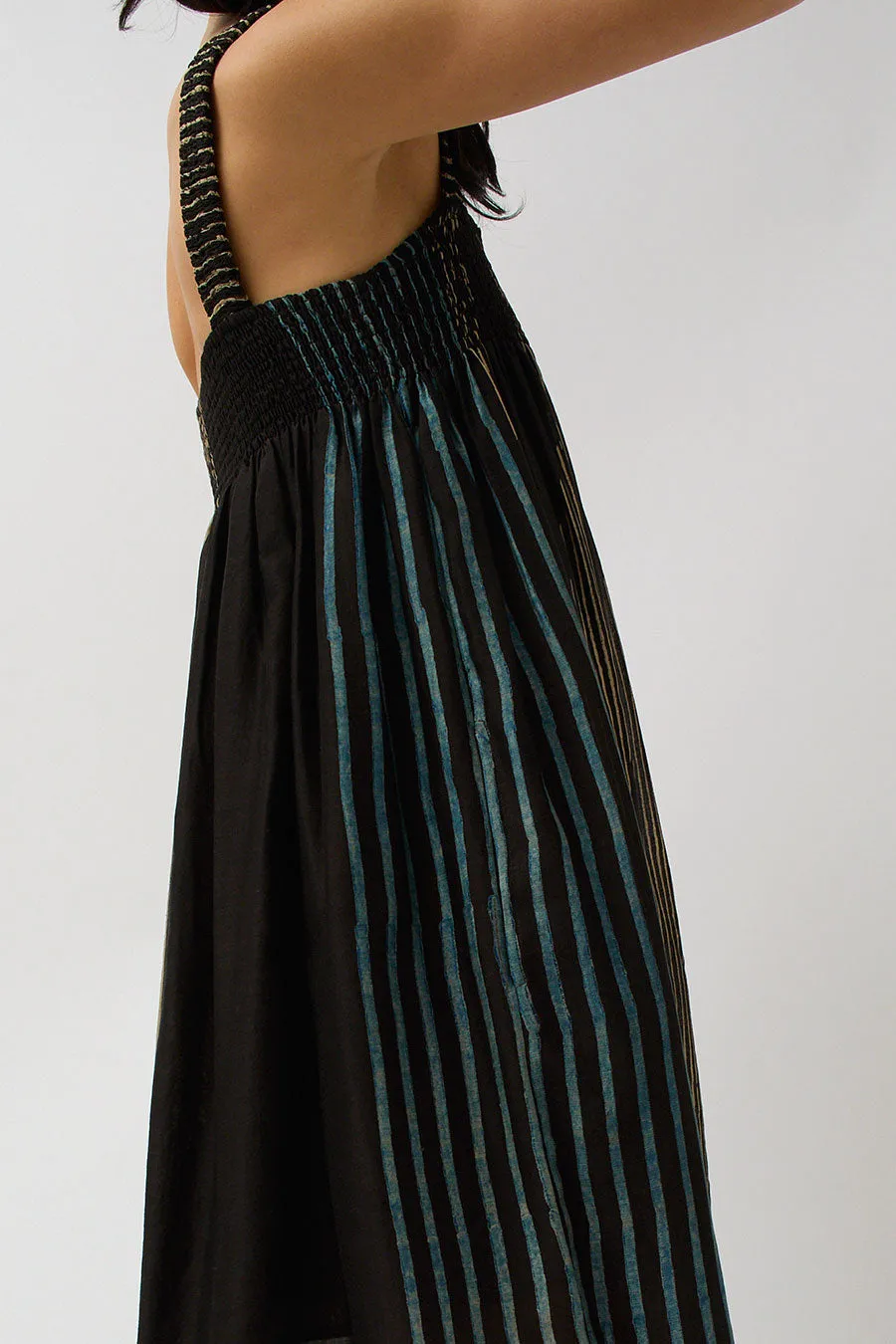 NYMANE Agnes Dress in Iron Dye Moon Sun Print sold by No. 6 product image thumbnail 2