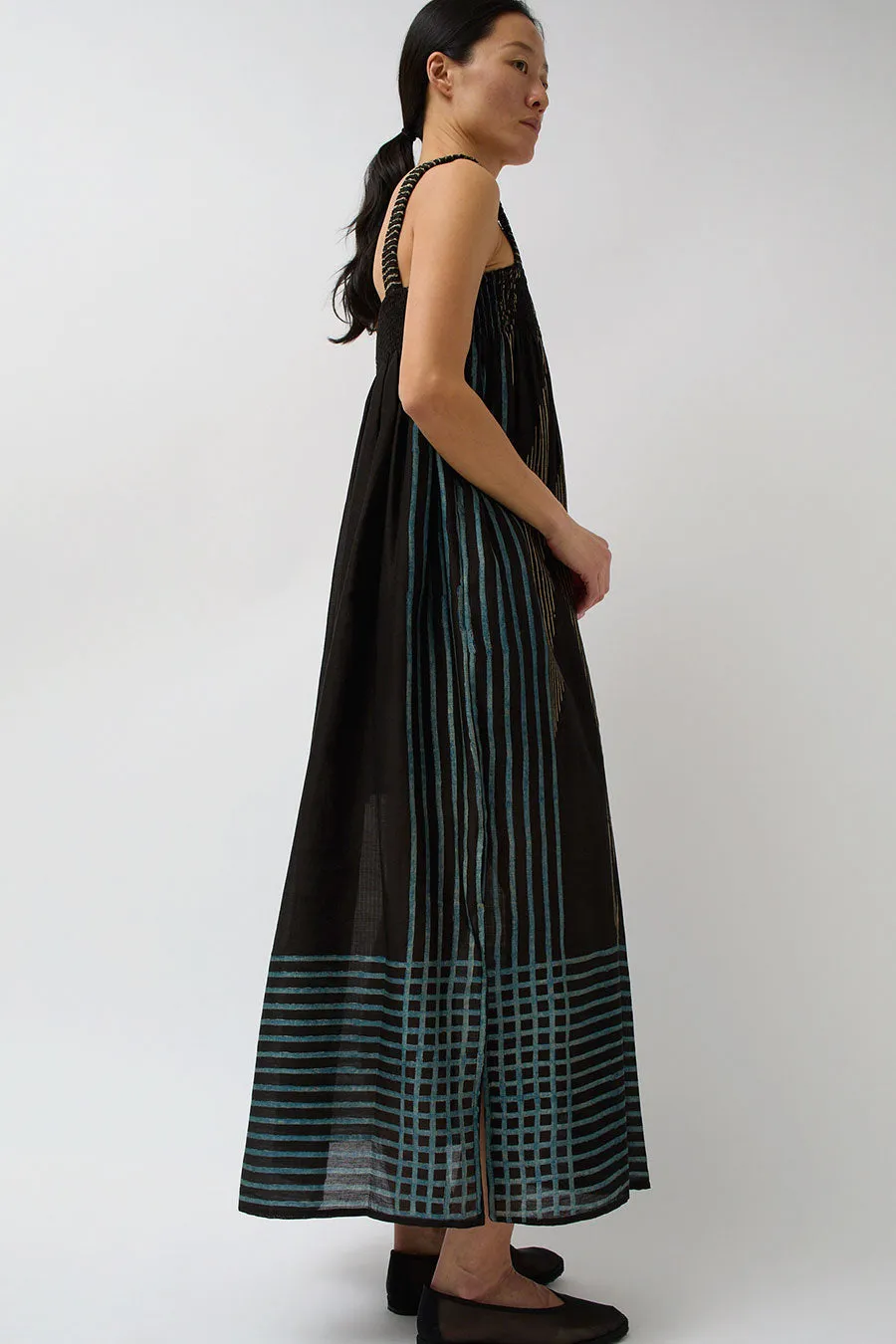 NYMANE Agnes Dress in Iron Dye Moon Sun Print sold by No. 6 product image thumbnail 4