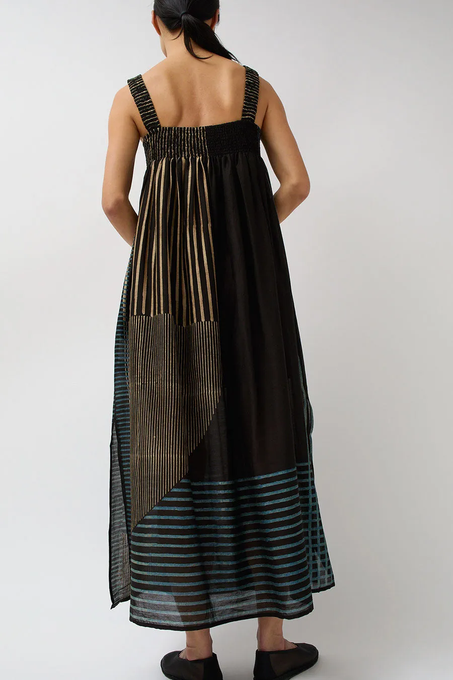 NYMANE Agnes Dress in Iron Dye Moon Sun Print sold by No. 6 product image thumbnail 5