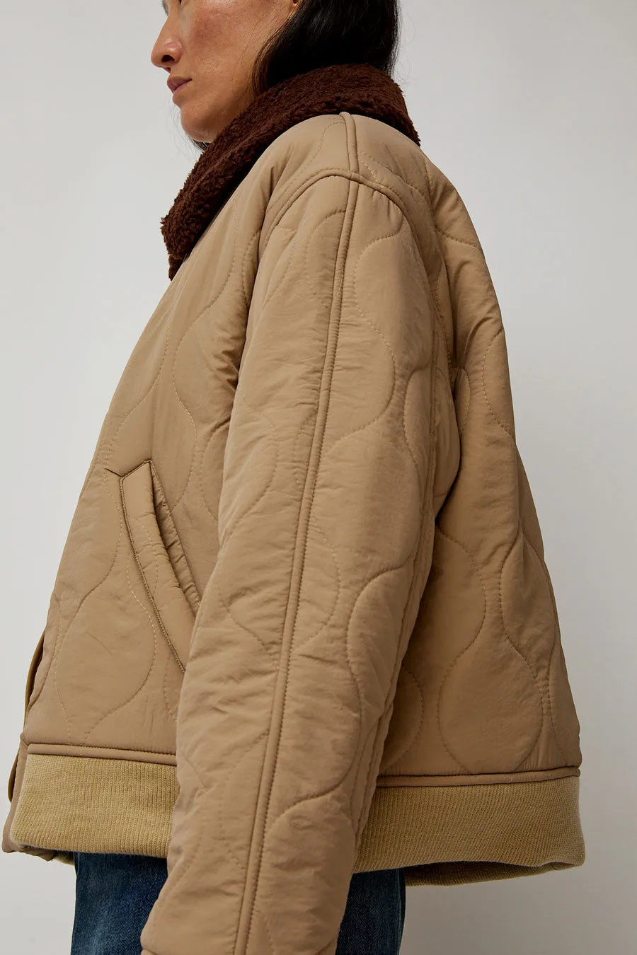No.6 Landmark Jacket in Camel sold by No. 6 product image thumbnail 5