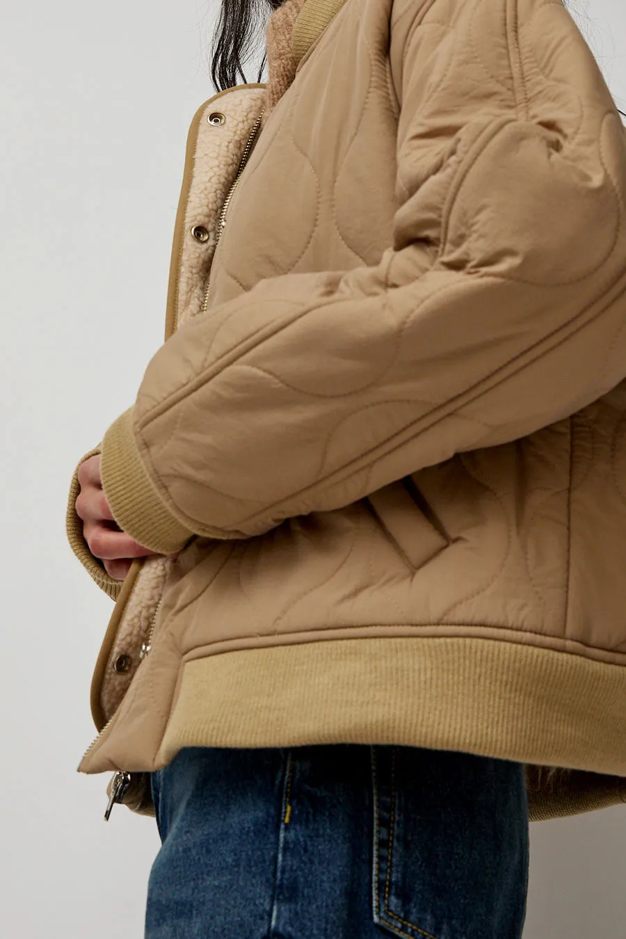 No.6 Landmark Jacket in Camel sold by No. 6 product image thumbnail 4