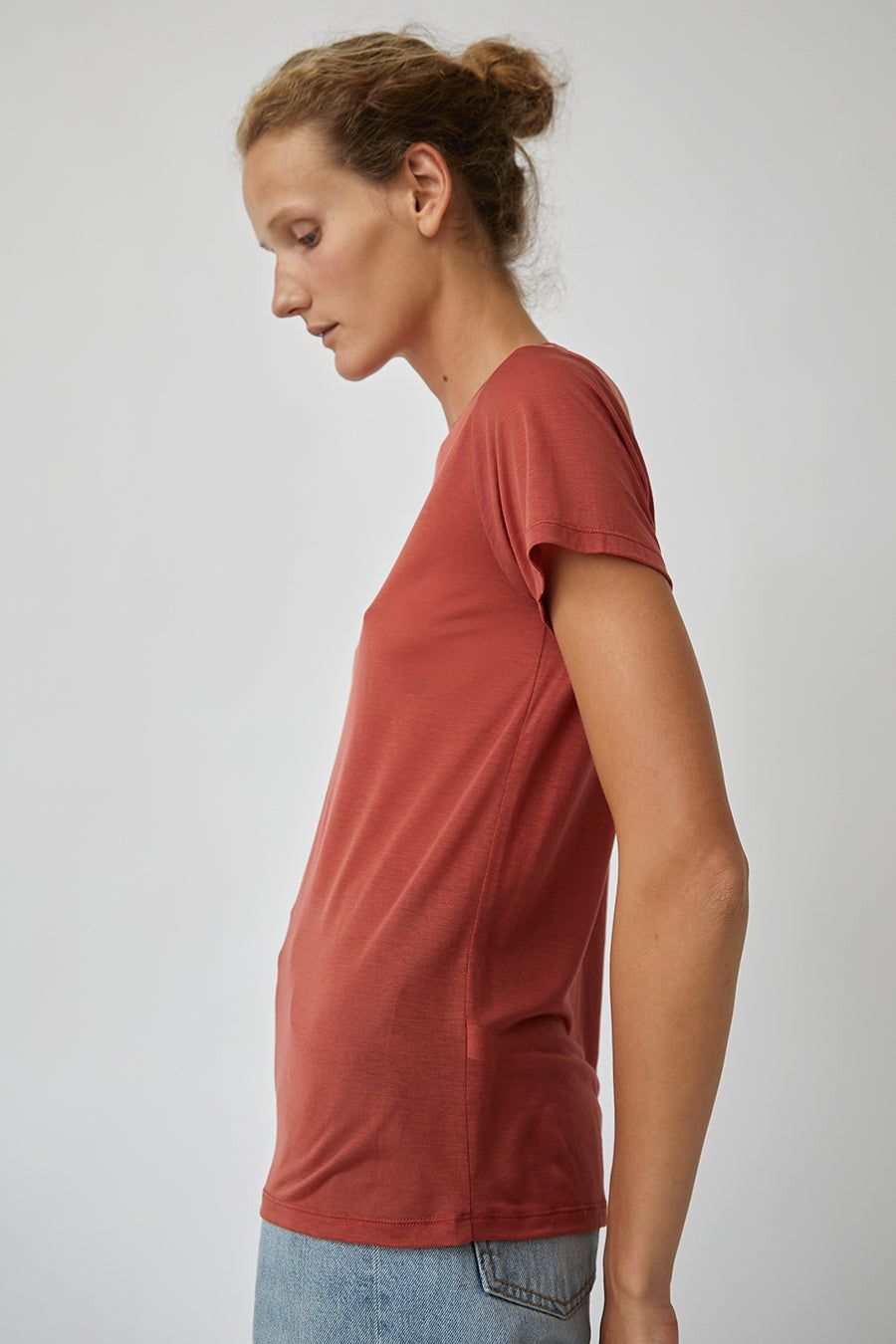 Baserange Tee Shirt in Burned Red sold by No. 6 product image thumbnail 3
