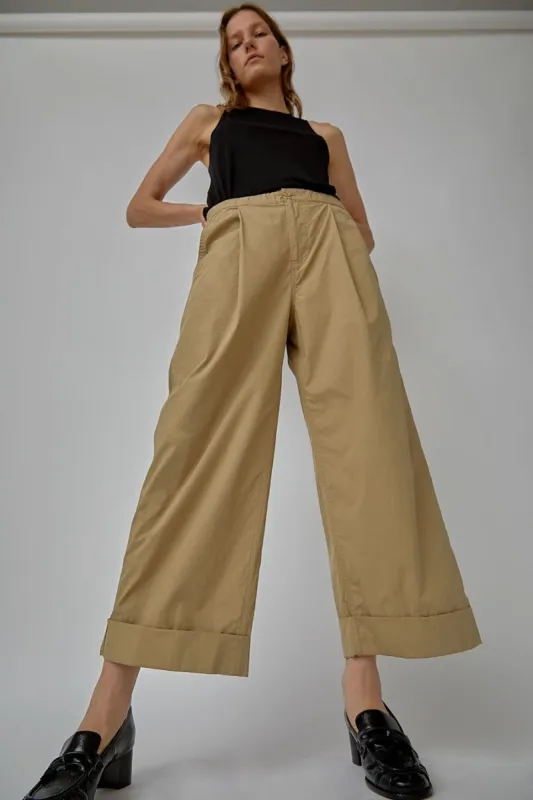 6397 Biggie Trouser in Khaki made by No. 6
