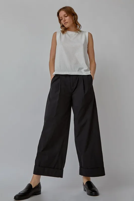 6397 Biggie Trouser in Black made by No. 6