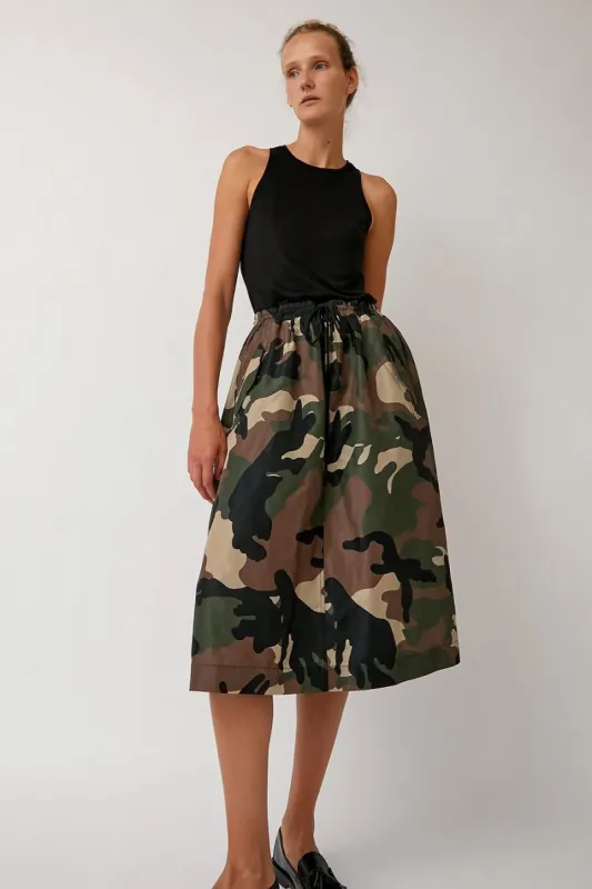 6397 Camo Skirt in Camo sold by No. 6
