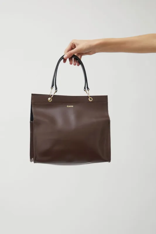 Cahu Mamie XS Bag in Brown sold by No. 6