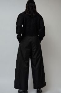 Amomento Two Tuck Balloon Pants in Black sold by No. 6