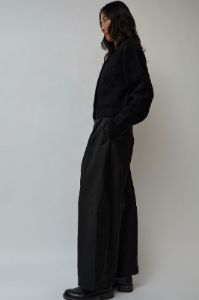 Amomento Two Tuck Balloon Pants in Black sold by No. 6