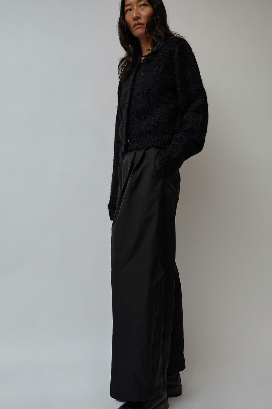 Amomento Two Tuck Balloon Pants in Black sold by No. 6 product image thumbnail 2