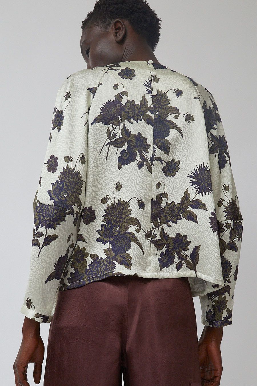 No.6 Long Sleeve Maia Top in Cream Brighton Floral sold by No. 6 product image thumbnail 5
