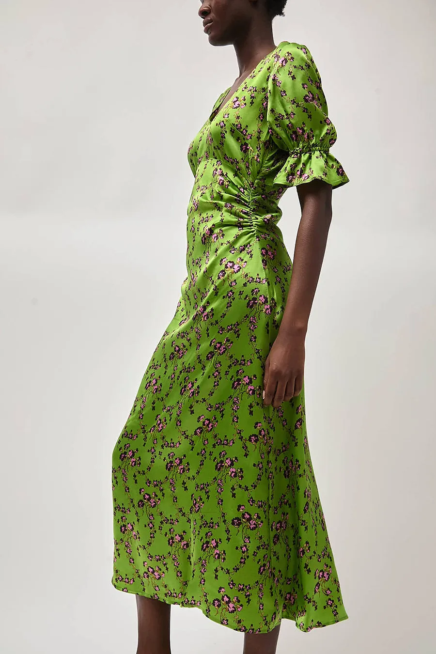 No.6 Luisa Dress in Green Trellis sold by No. 6 product image thumbnail 2
