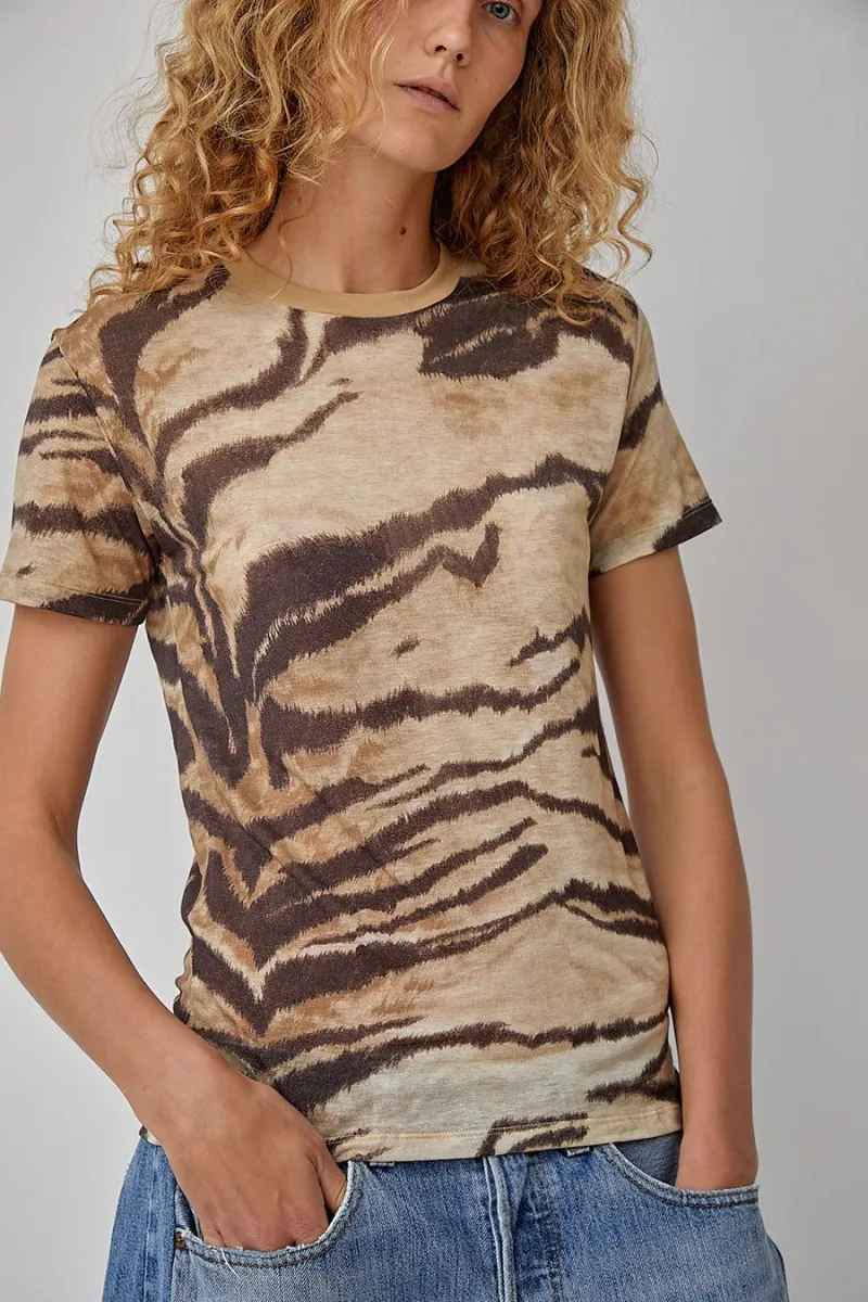 BASERANGE - LONG TEE SHIRTS /TIGER PRINT