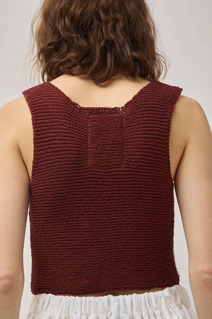 Anntian Handknit Tanktop in Stripe sold by No. 6 product image thumbnail 5