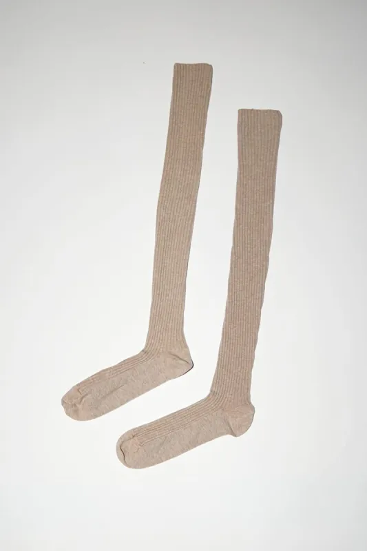 Baserange Overknee Socks in Haptic sold by No. 6