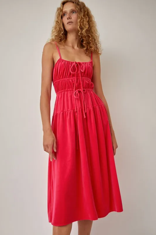 Ciao Lucia Fabia Dress in Hibiscus sold by No. 6