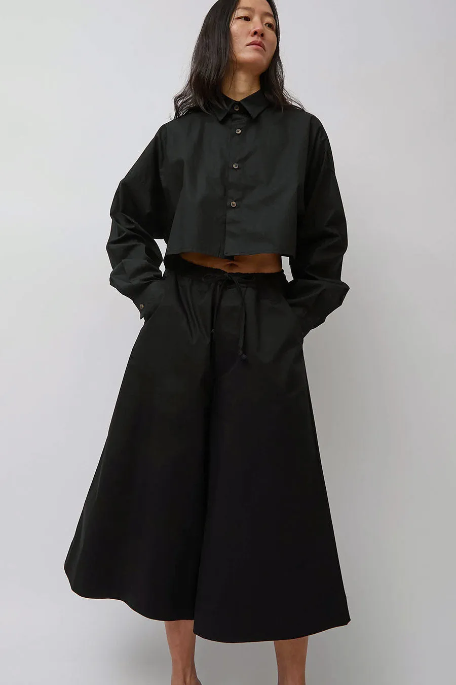 Société Anonyme Ultra Wide Pant in Black sold by No. 6 product image thumbnail 4