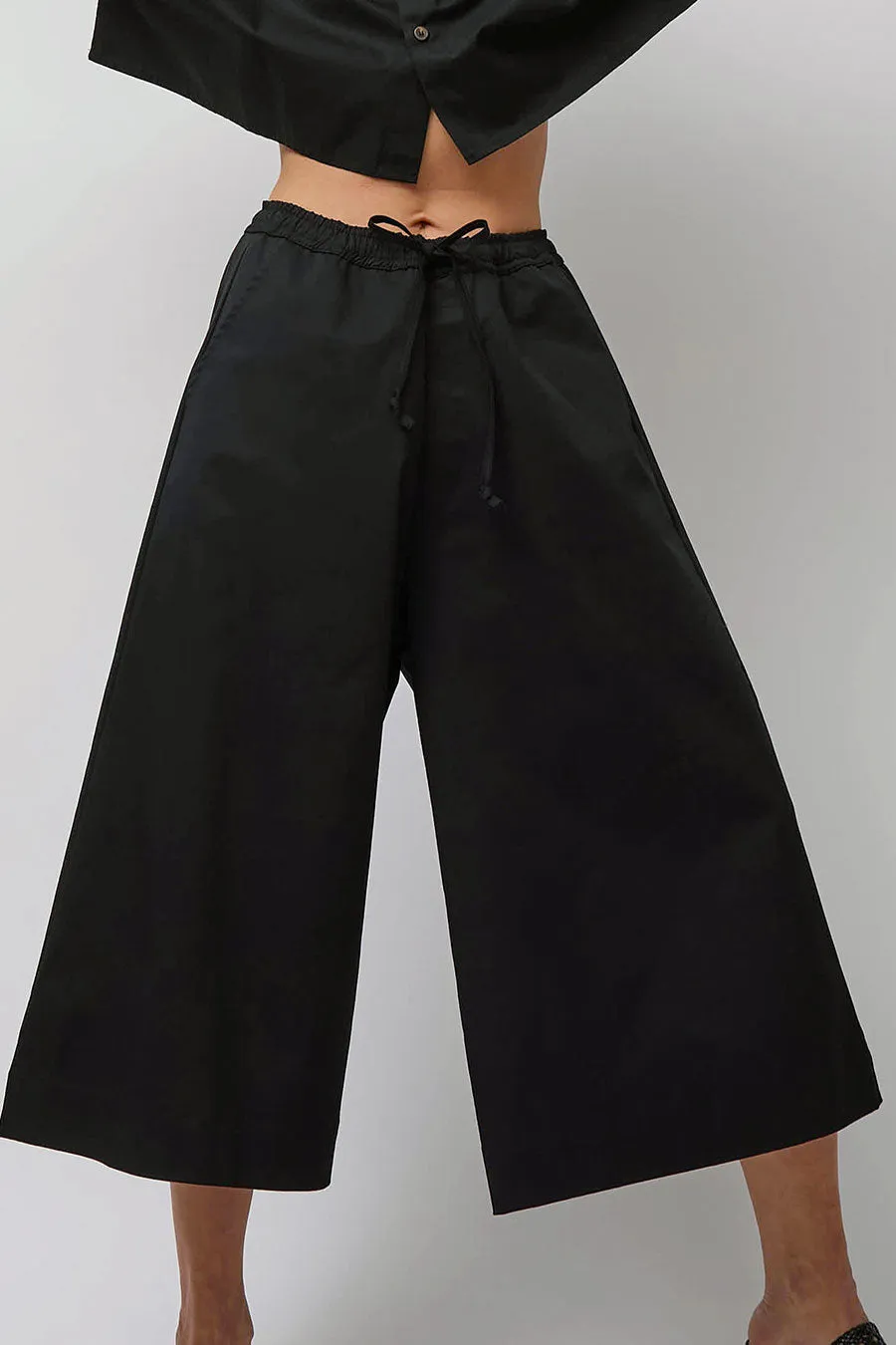 Société Anonyme Ultra Wide Pant in Black sold by No. 6 product image thumbnail 2