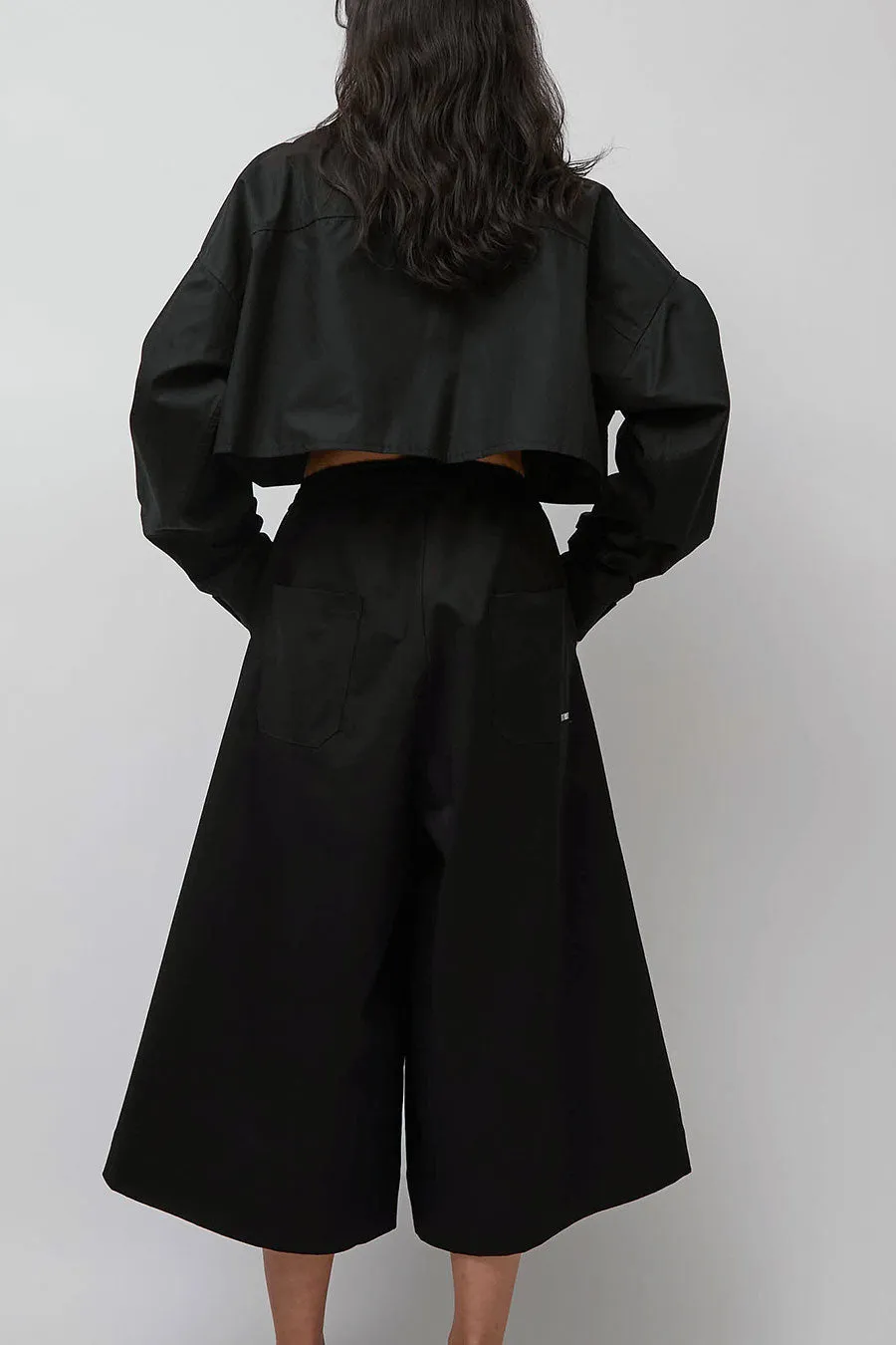 Société Anonyme Ultra Wide Pant in Black sold by No. 6 product image thumbnail 5