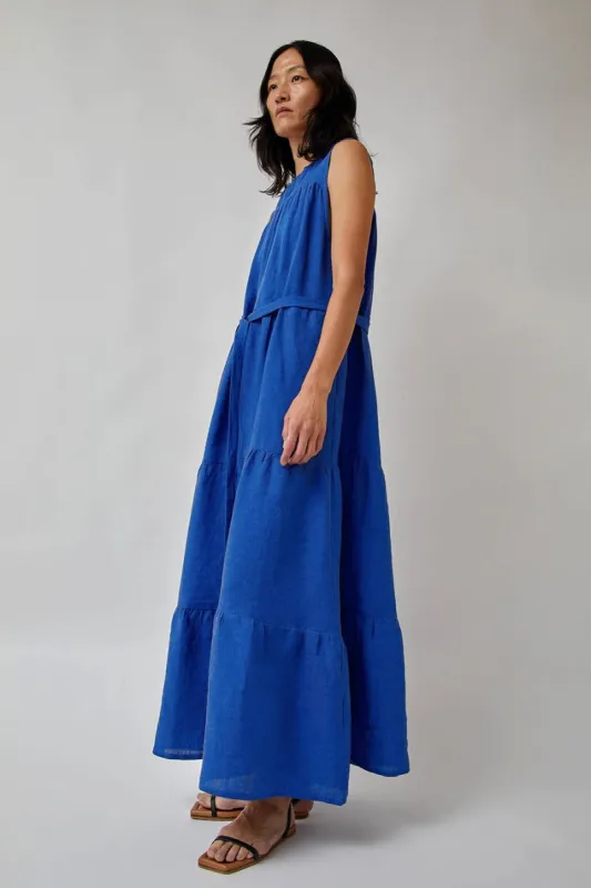 Zii Ropa Lilou Dress in Azul made by No. 6