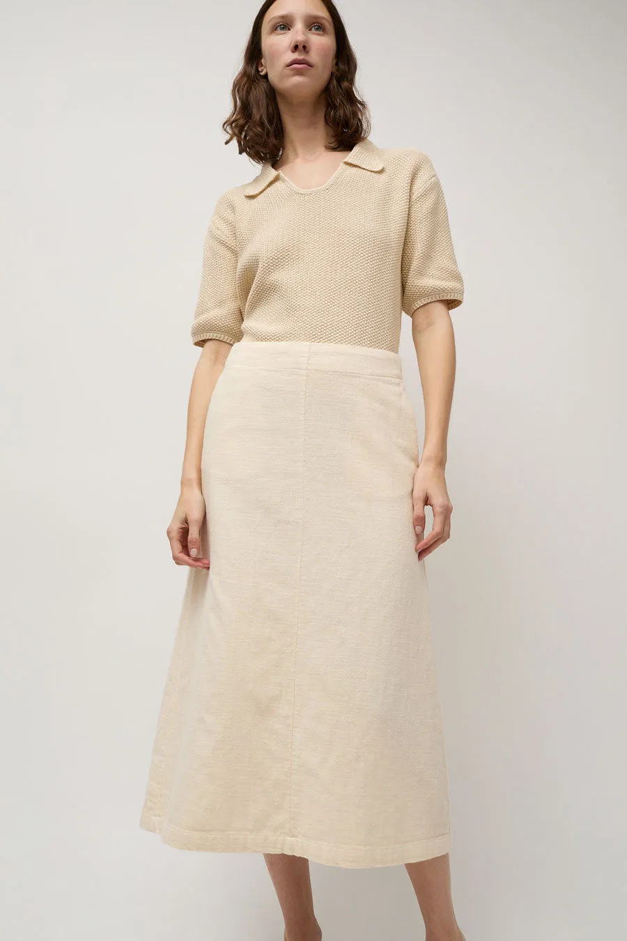 Atelier Delphine Meunier Skirt in Kinari sold by No. 6