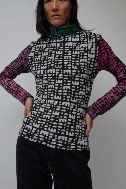 Osei Duro Stricta Turtleneck in Carnival made by No. 6