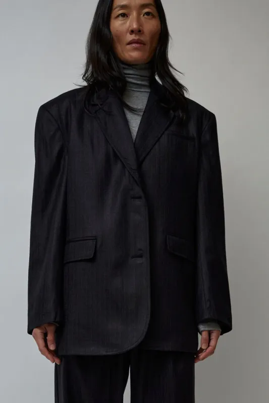 Soulland Jude Blazer in Navy made by Soulland