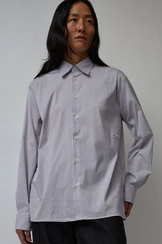 Soulland Perry Shirt in Blue made by Soulland