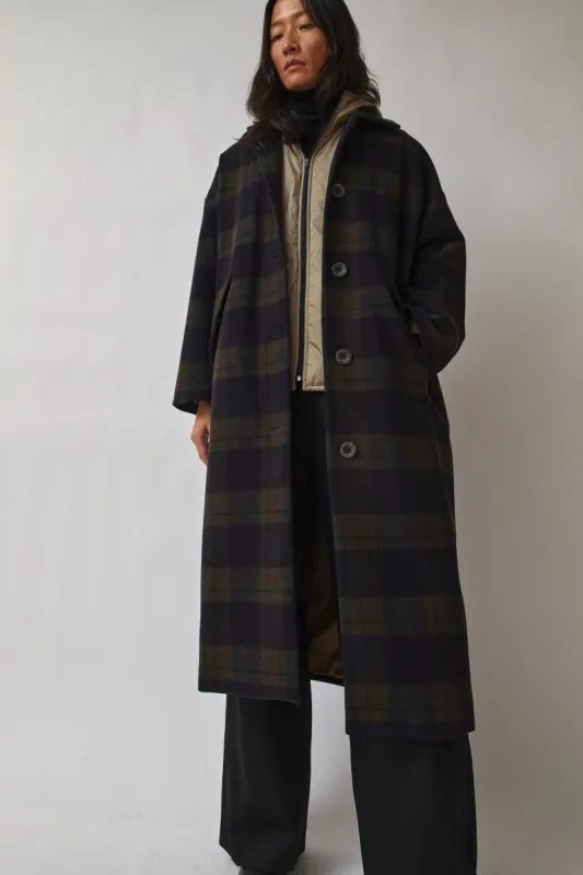 Pret Pour Partir Alma Che Coat in Navy and Khaki sold by No. 6