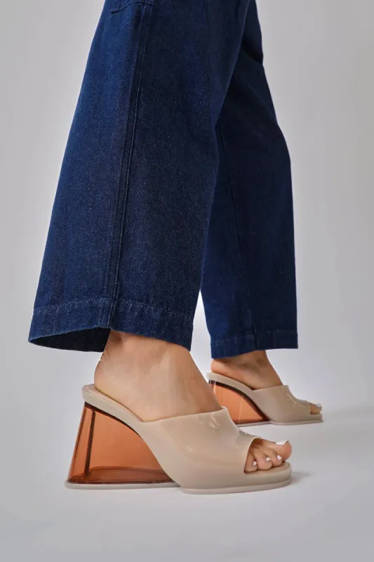 Melissa Darling Wedge in Beige sold by No. 6