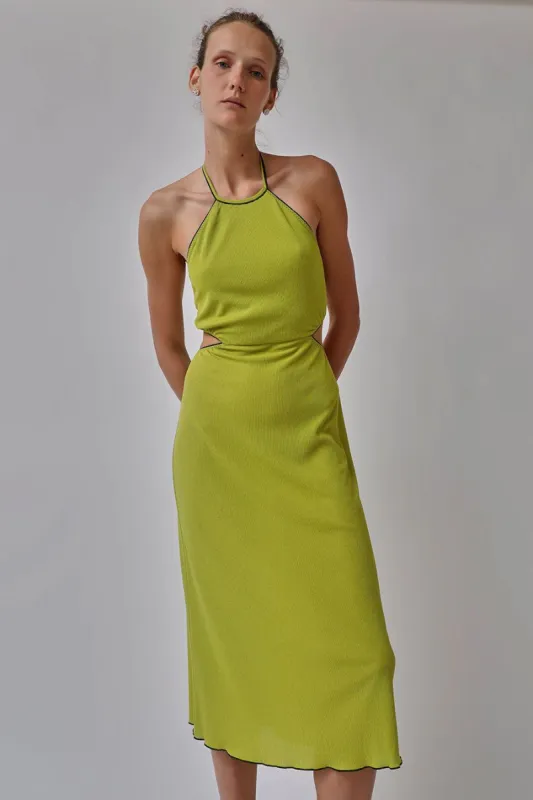 Naya Rea Katia Dress in Lime Green made by No. 6