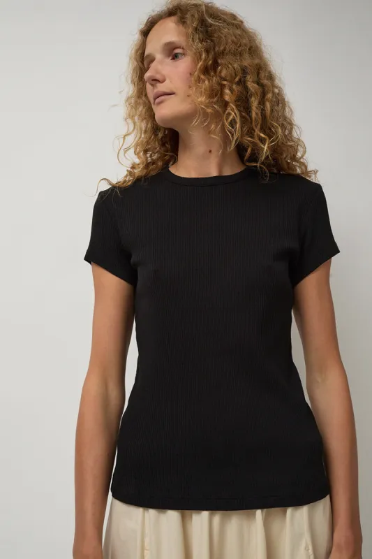Can Pep Rey Fitted Short Sleeve T-Shirt in Black sold by No. 6