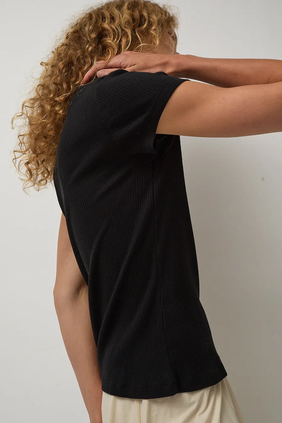 Can Pep Rey Fitted Short Sleeve T-Shirt in Black sold by No. 6 product image thumbnail 2